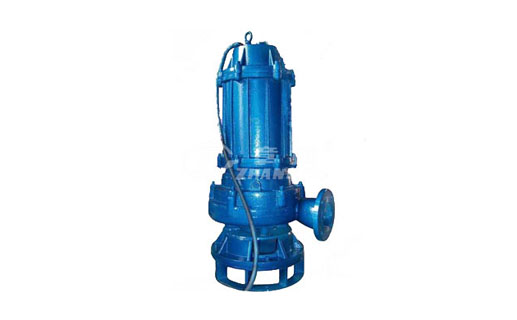 The efficient no-clogging QW submersible sewage pump