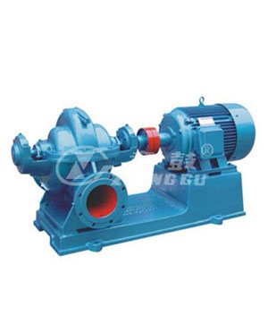 Single-stage double-suction axially split centrifugal pump